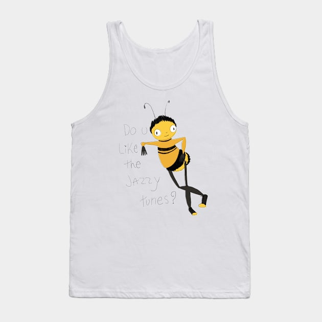 Ya Like Jazz? But Bad Tank Top by Cheerhio